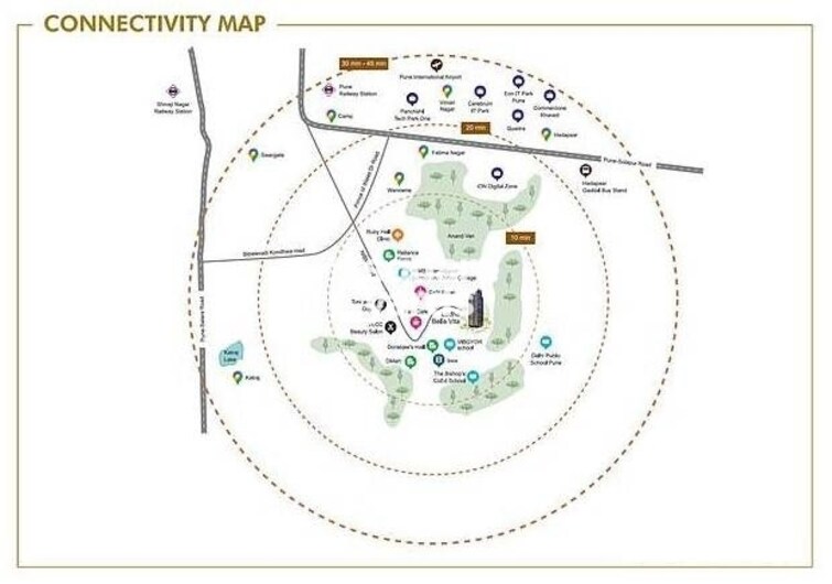 Lodha Bella Vita Location Image
