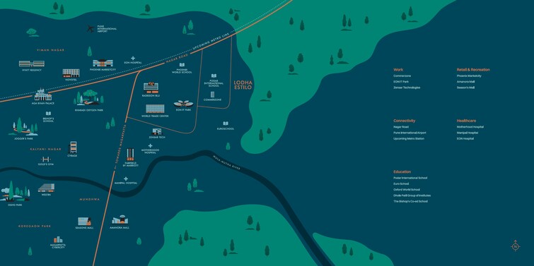 Lodha Estilo Location Image