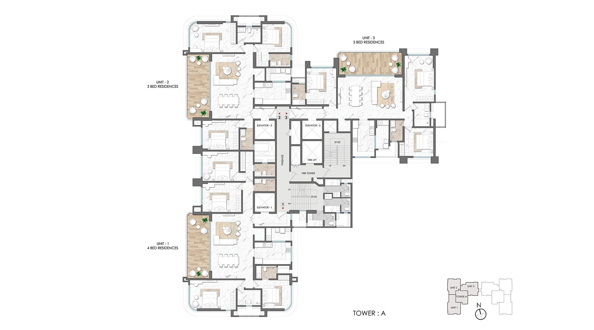 Lodha Palais Floor Plans 1