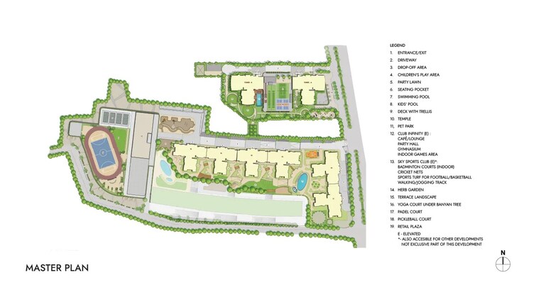Lodha Panache Master Plan Image