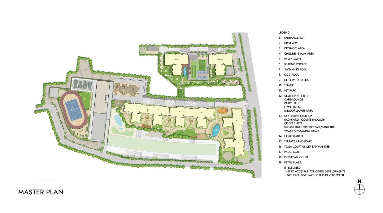 Lodha Panache Master Plan Image