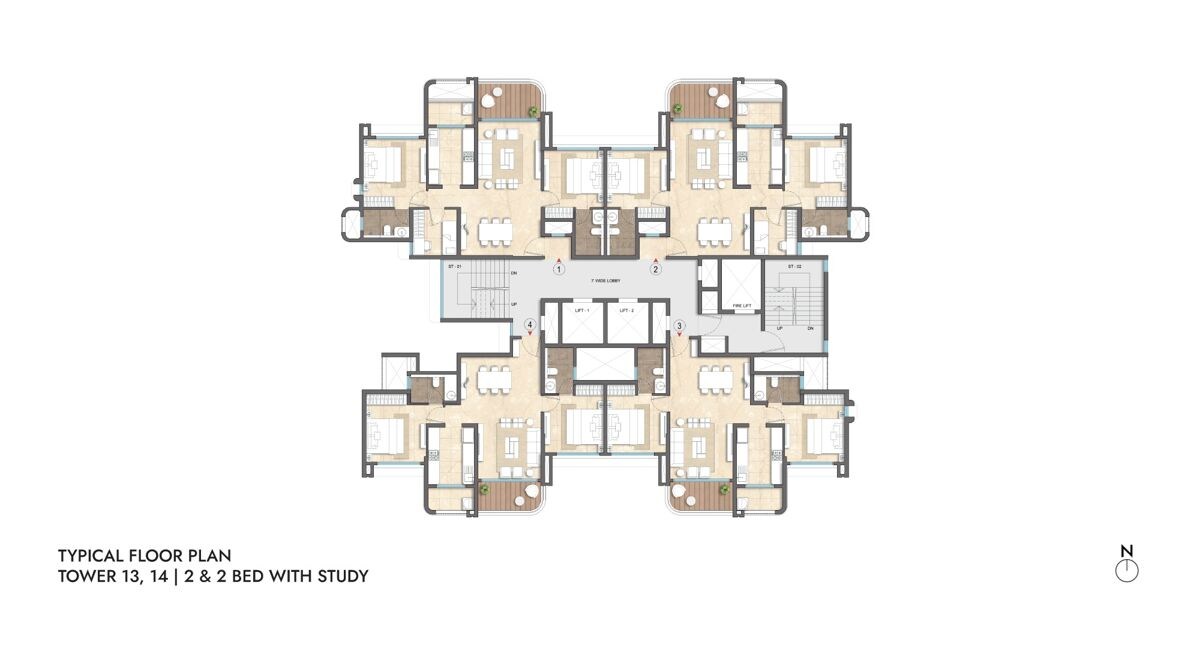 Lodha Sylvan Floor Plans 2