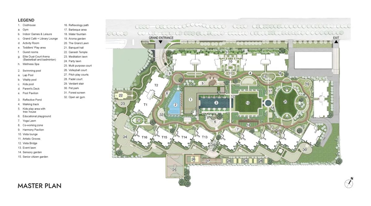 Lodha Sylvan Master Plan Image