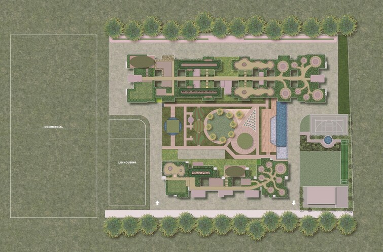 Lohia Jain The Reserve Master Plan Image