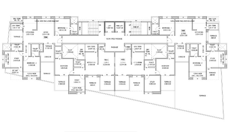 Lohia Unicus C Wing Floor Plans