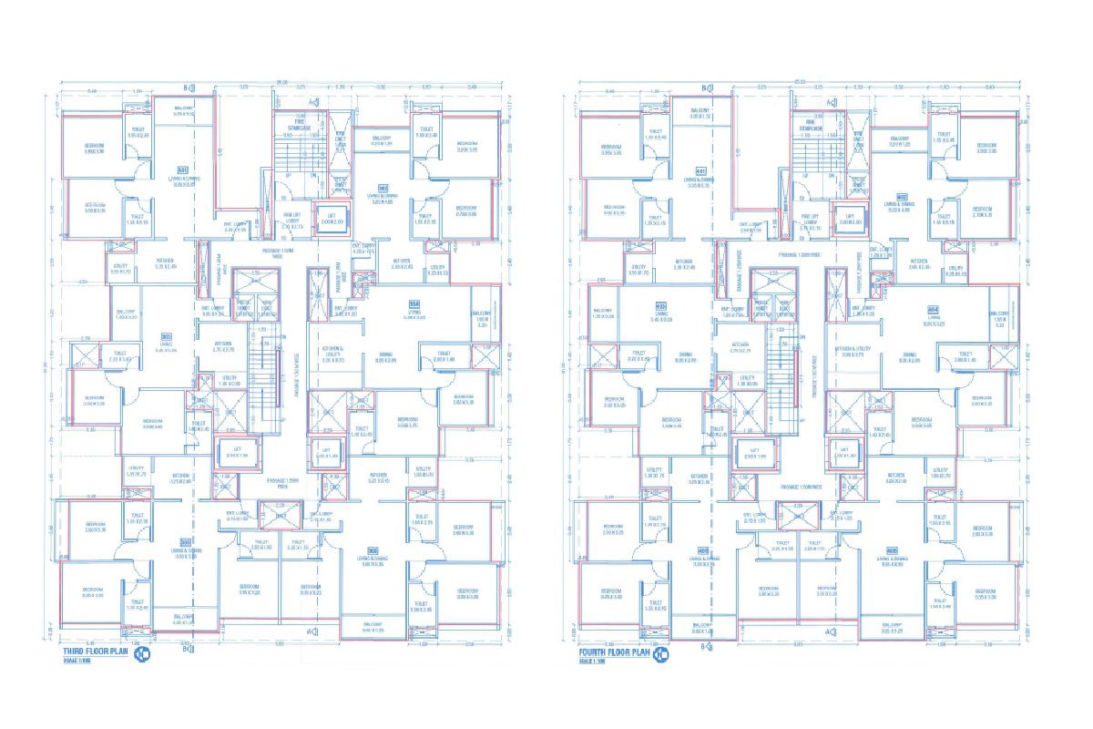 Lotus Seva Floor Plans