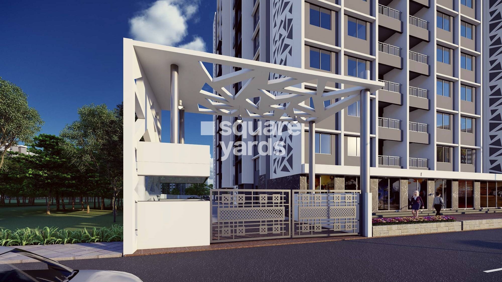 Lotus Urban Homes Entrance View