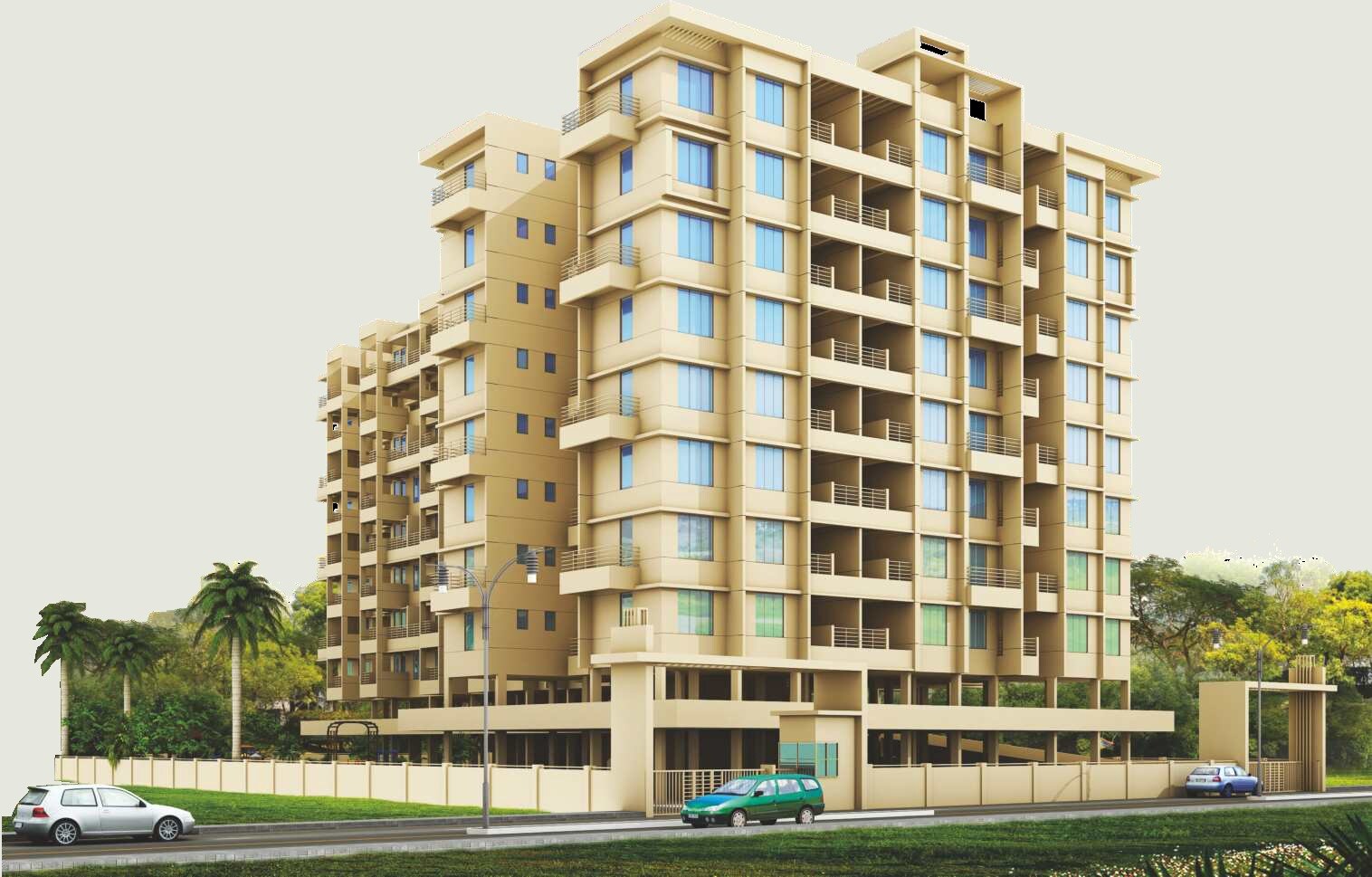 LP Vinayak Residency Apartment Exteriors 1