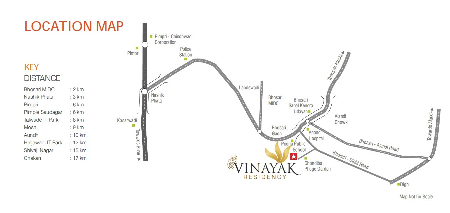 LP Vinayak Residency Location Image