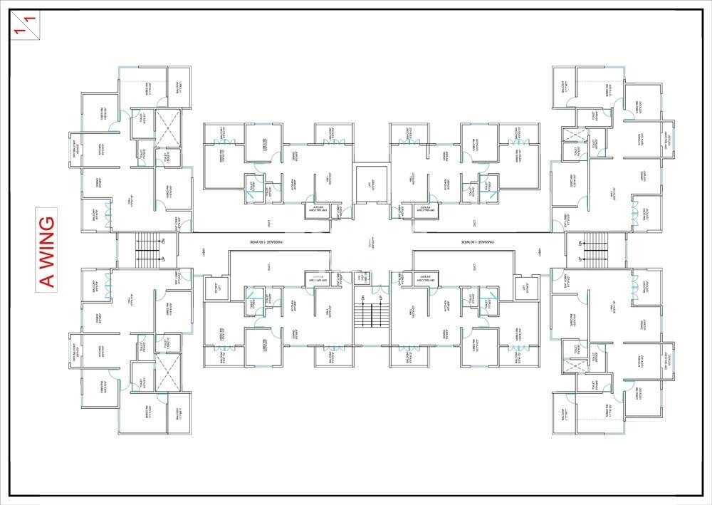 LS Mehetre Laxmi Empire Floor Plans 2