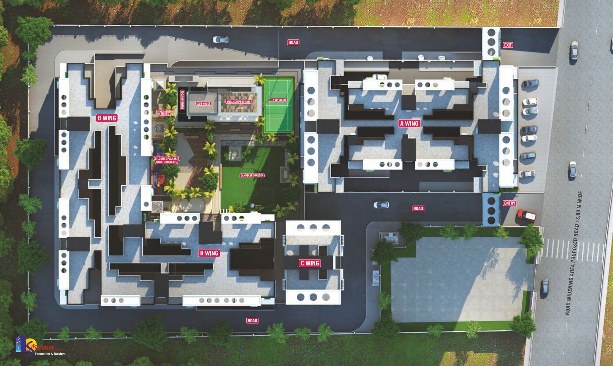 LS Mehetre Laxmi Empire Master Plan Image