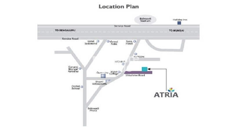 Lunawat Atria Location Image