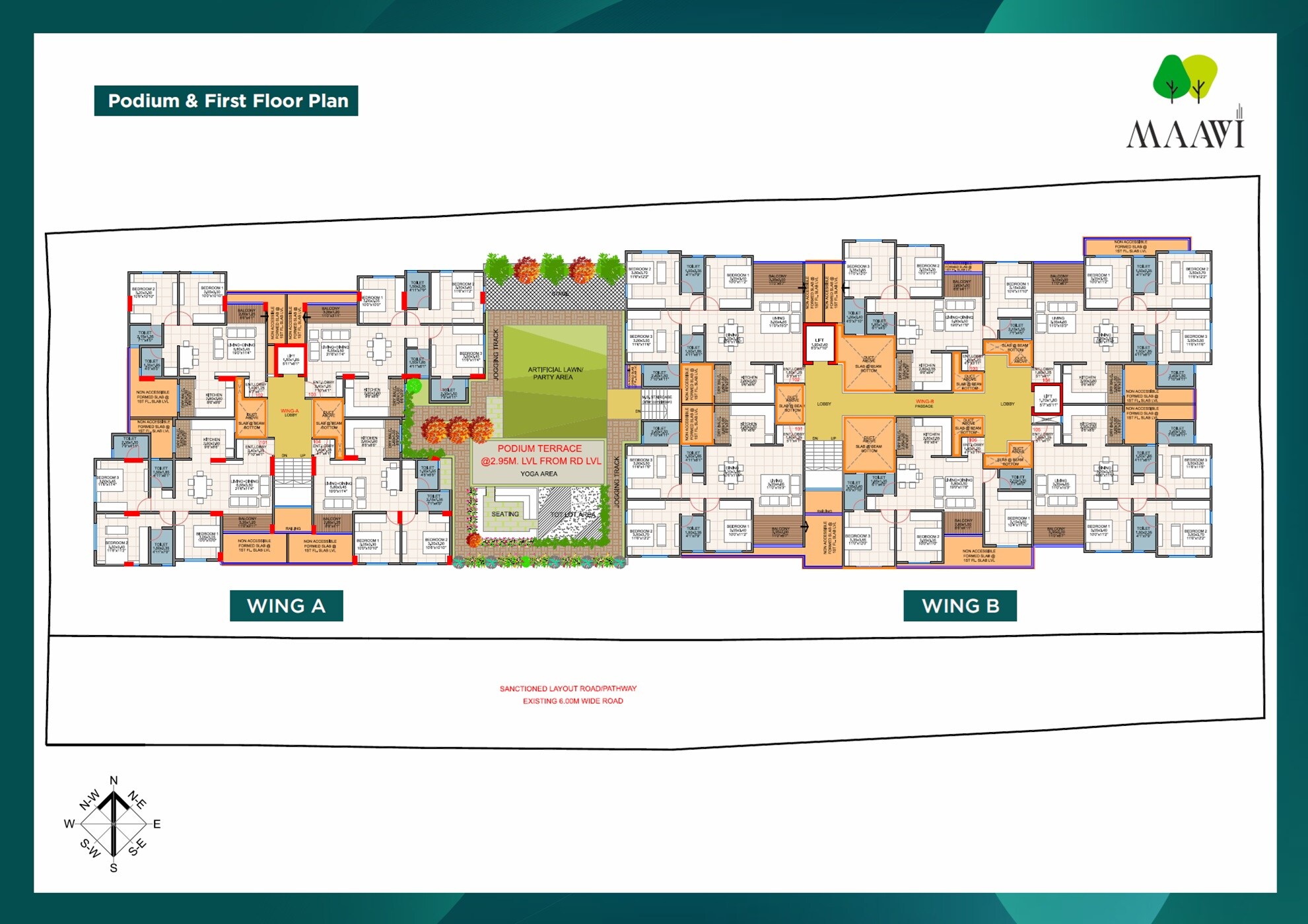 Maavi Shree Ashirwad Floor Plans