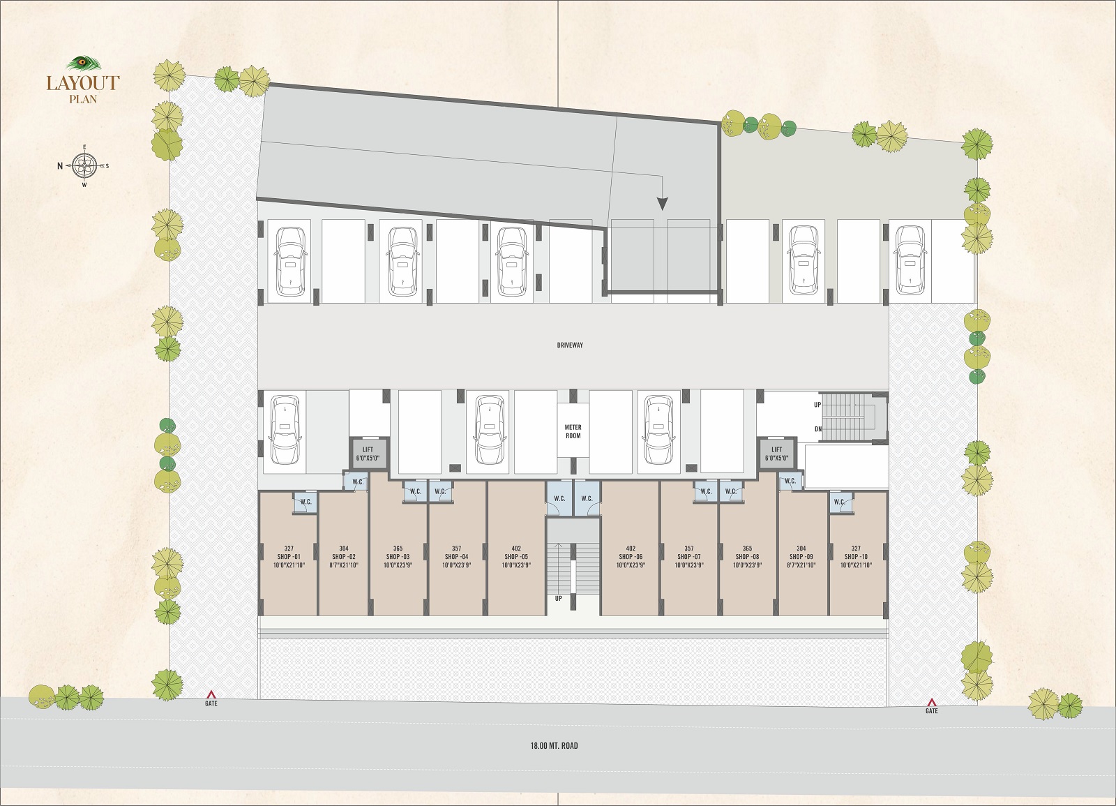 Madhav Kunj Charholi Budruk Master Plan Image