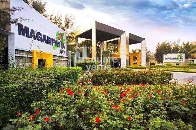 Magarpatta City Erica Entrance View