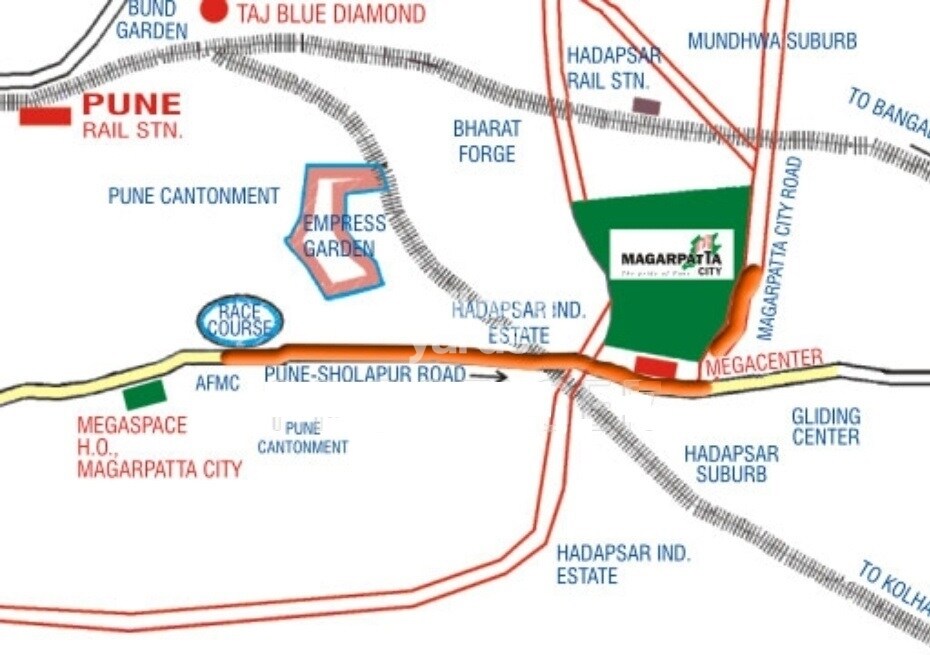 Magarpatta City Iris Location Image