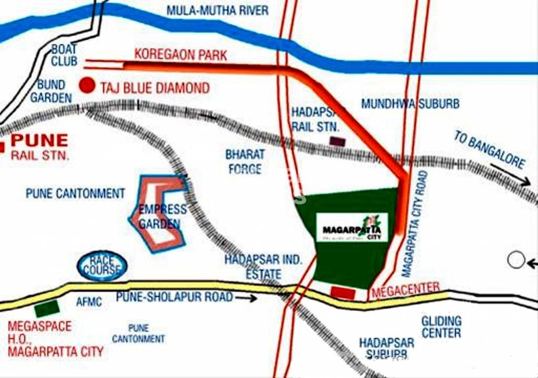 Magarpatta Jasminium Location Image