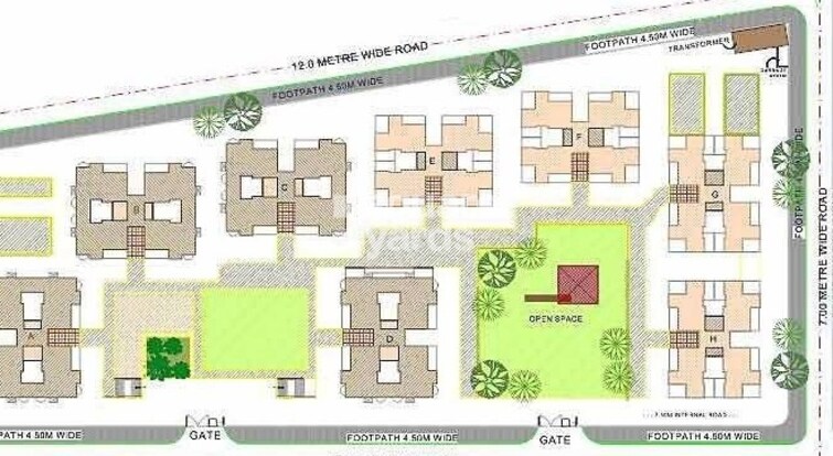 Magarpatta Sylvania Master Plan Image