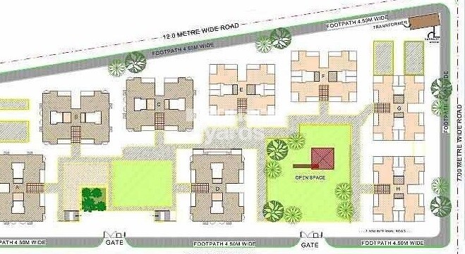 Magarpatta Sylvania Master Plan Image