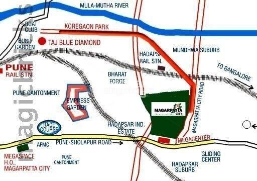 Magarpatta Trillium Location Image