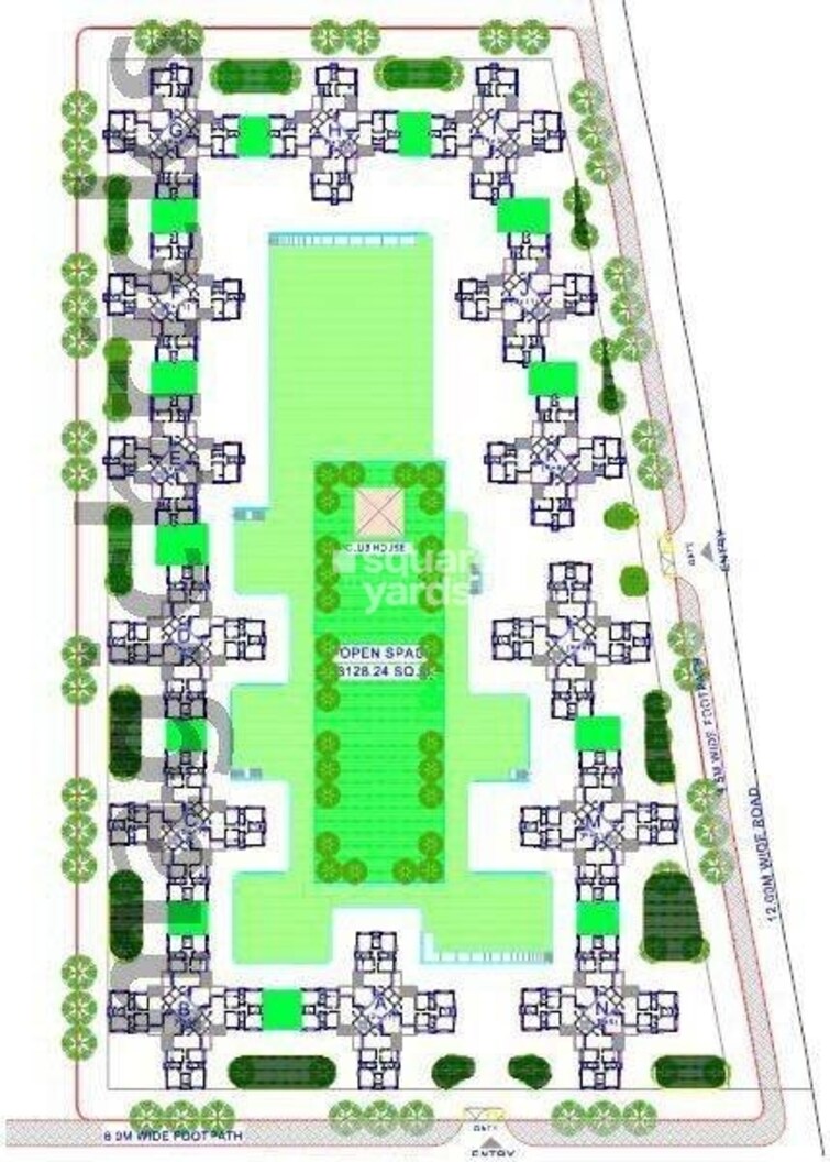 Magarpatta Trillium Master Plan Image