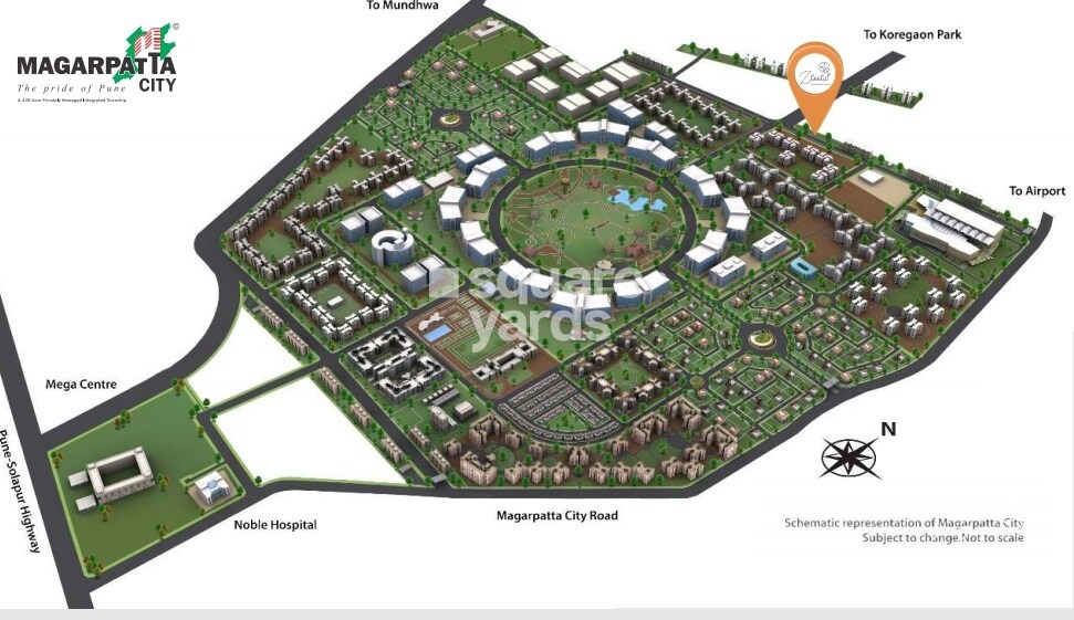 Zinnia Row Houses Master Plan Image