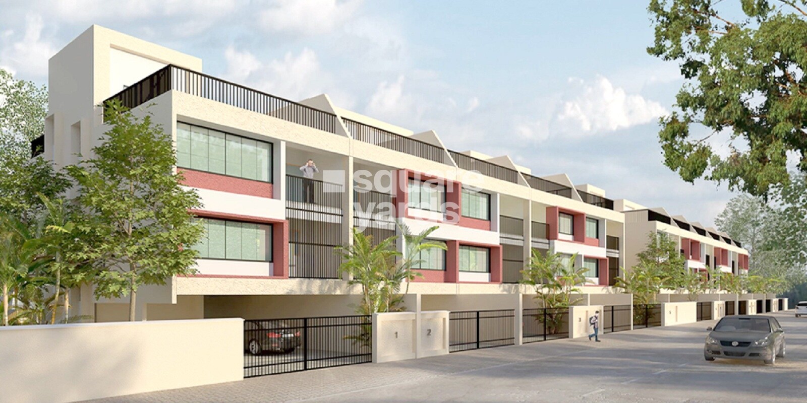 Zinnia Row Houses, Magarpatta City, Pune