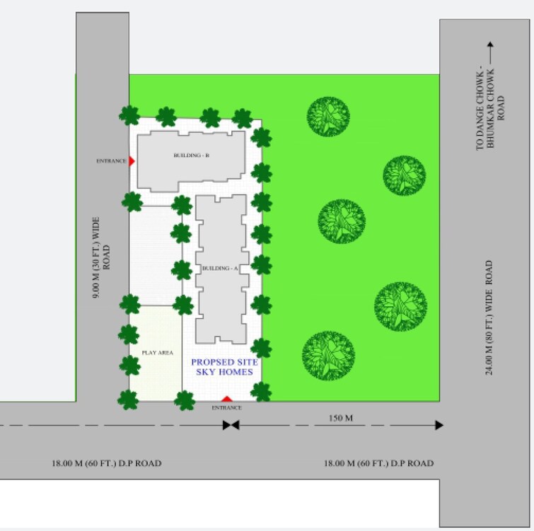 Mahalaxmi Sky Homes Master Plan Image