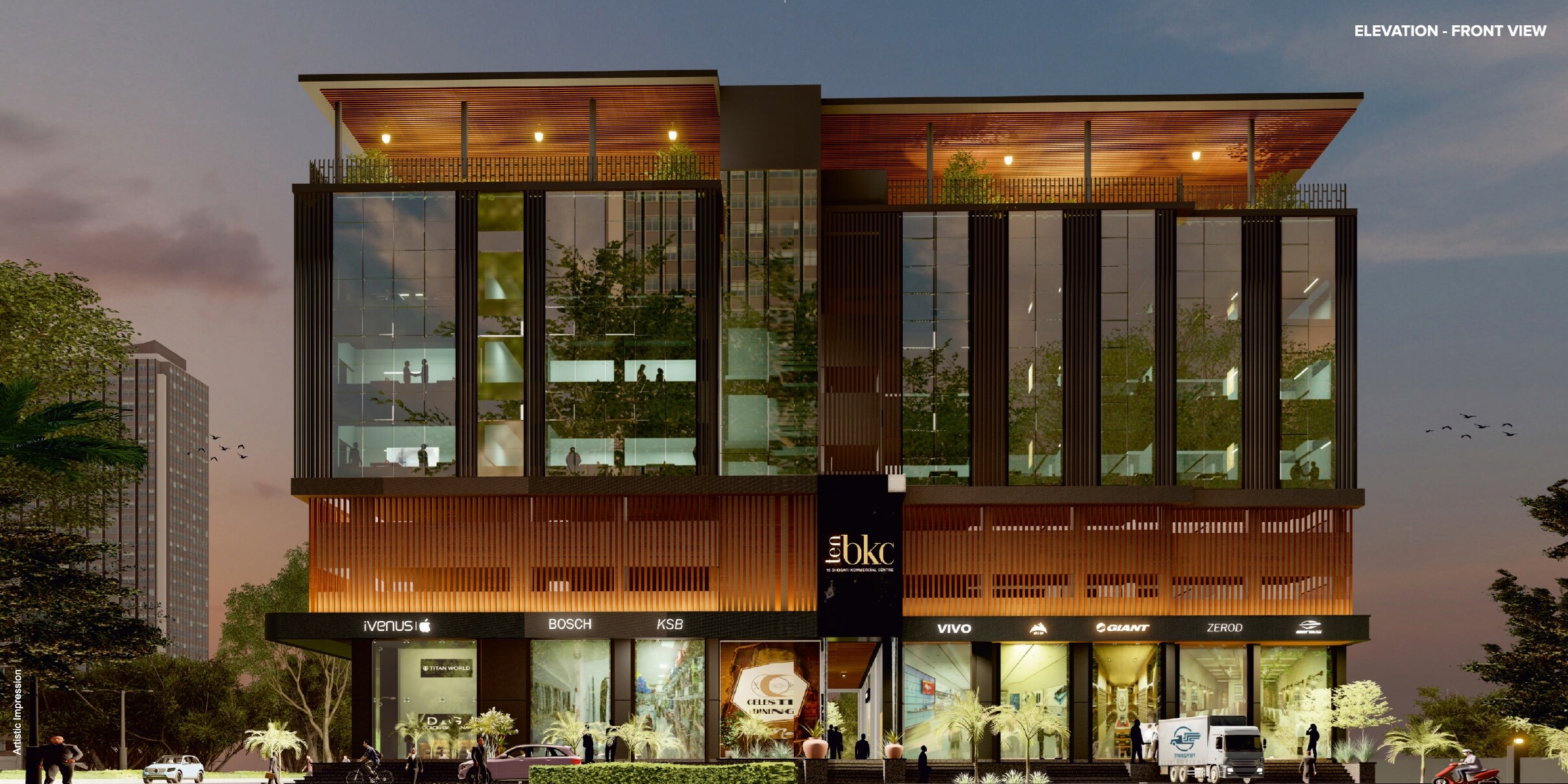 Mahalaxmi Ten BKC Apartment Exteriors