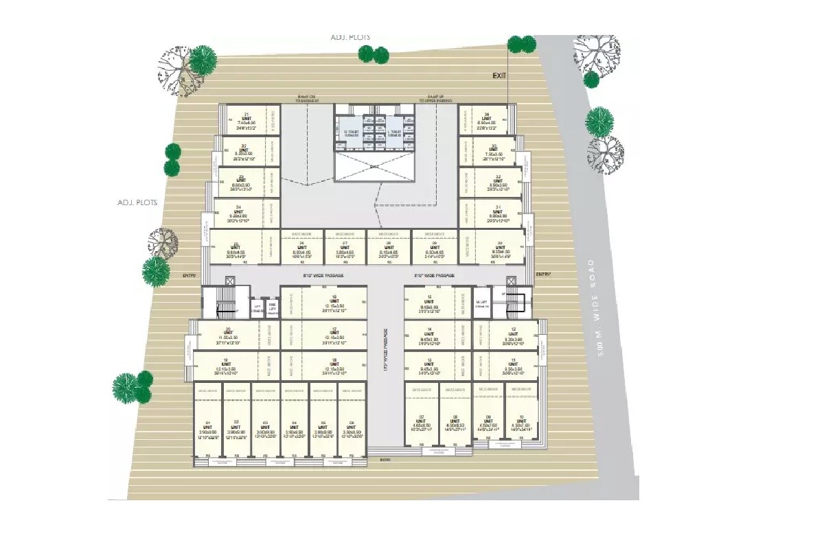 Mahalaxmi Ten BKC Master Plan 1