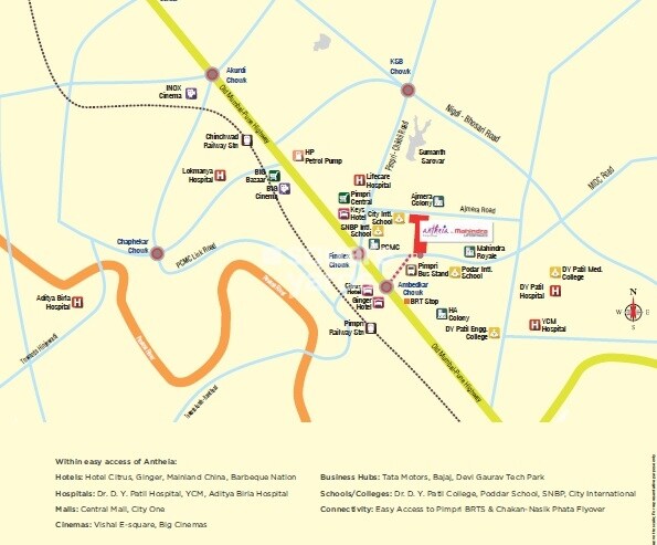 Mahindra Antheia Location Image