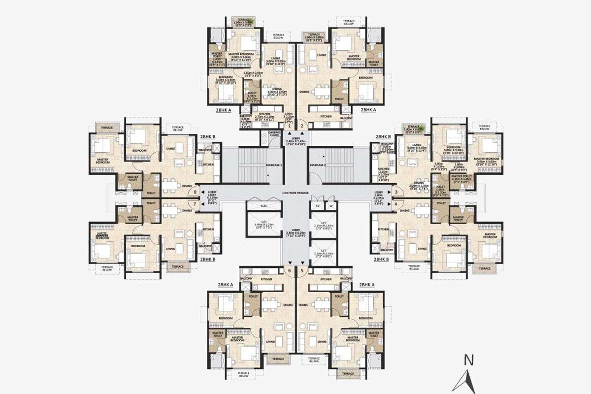 Mahindra Centralis Tower 2 Floor Plans
