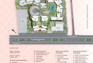 Mahindra-Citadel_a collage of photos of a building with a clock