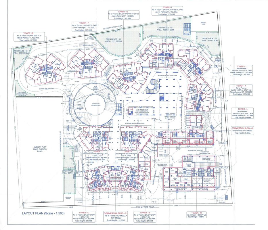 Mahindra Citadel Sanctum Master Plan Image