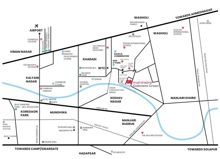 Mahindra IvyLush Location Image