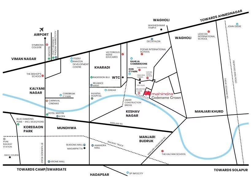 Mahindra IvyLush Location Image