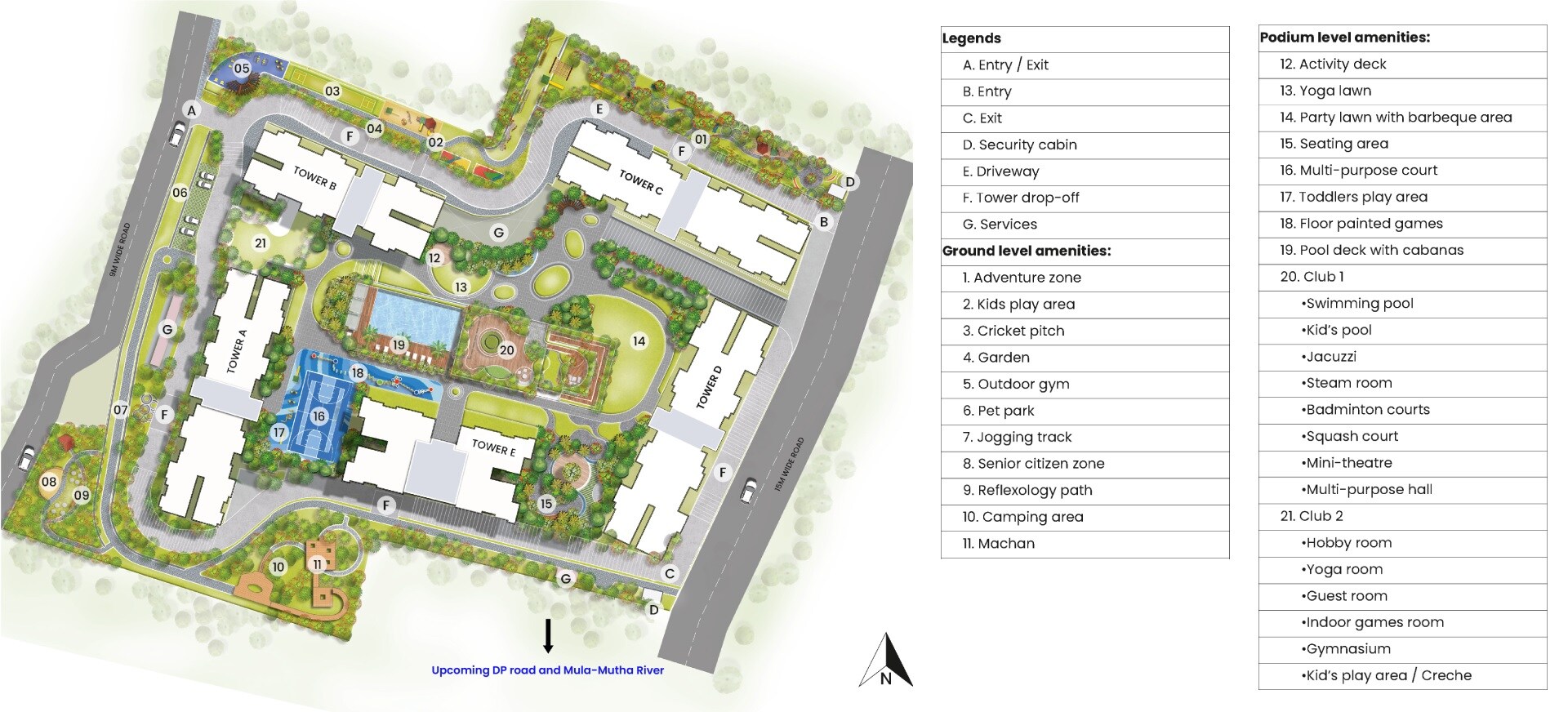 Mahindra IvyLush Master Plan Image