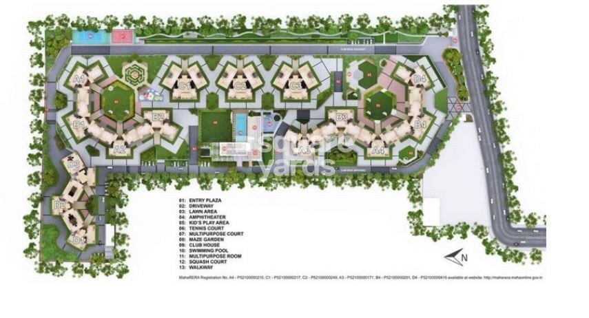 Mahindra Lifespaces Antheia Master Plan 1