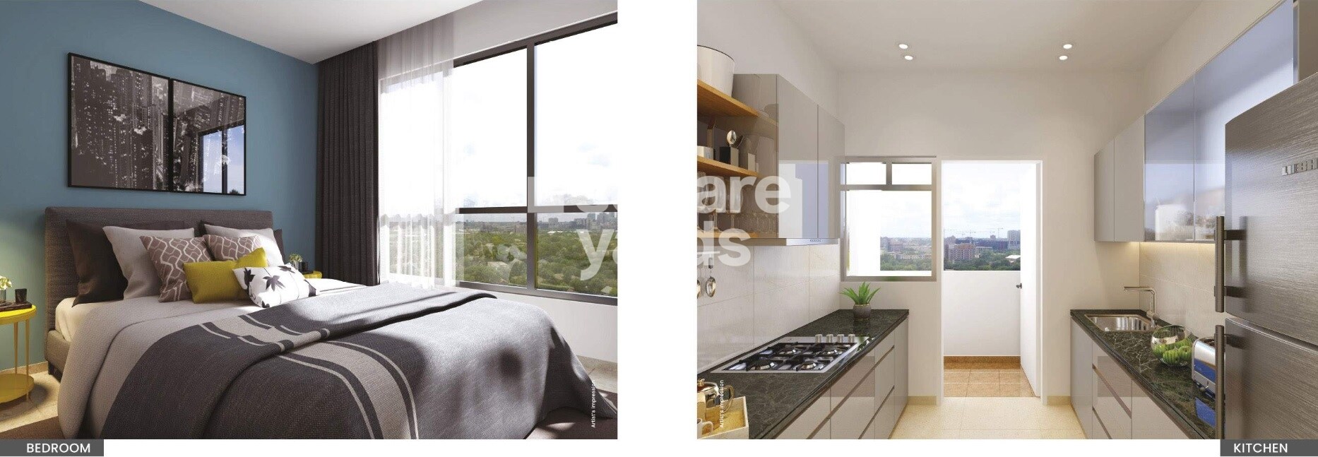 Mahindra Lifespaces Centralis 4 Apartment Interiors 2