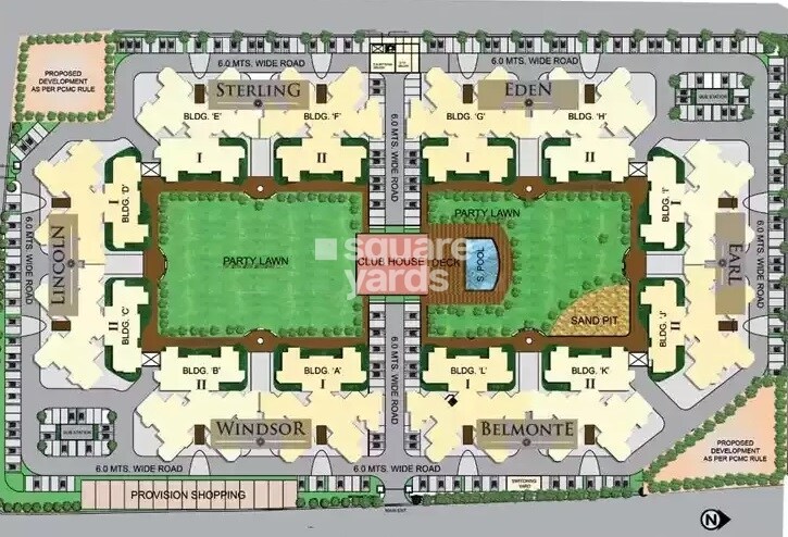 Mahindra Royale Master Plan Image