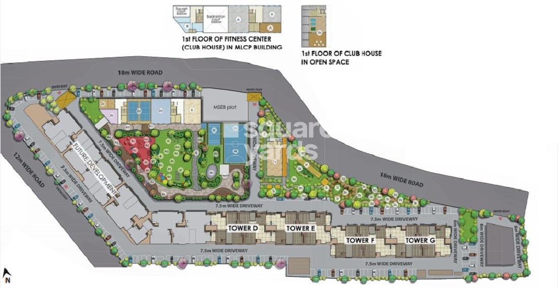 Mahindra Tathawade Master Plan Image