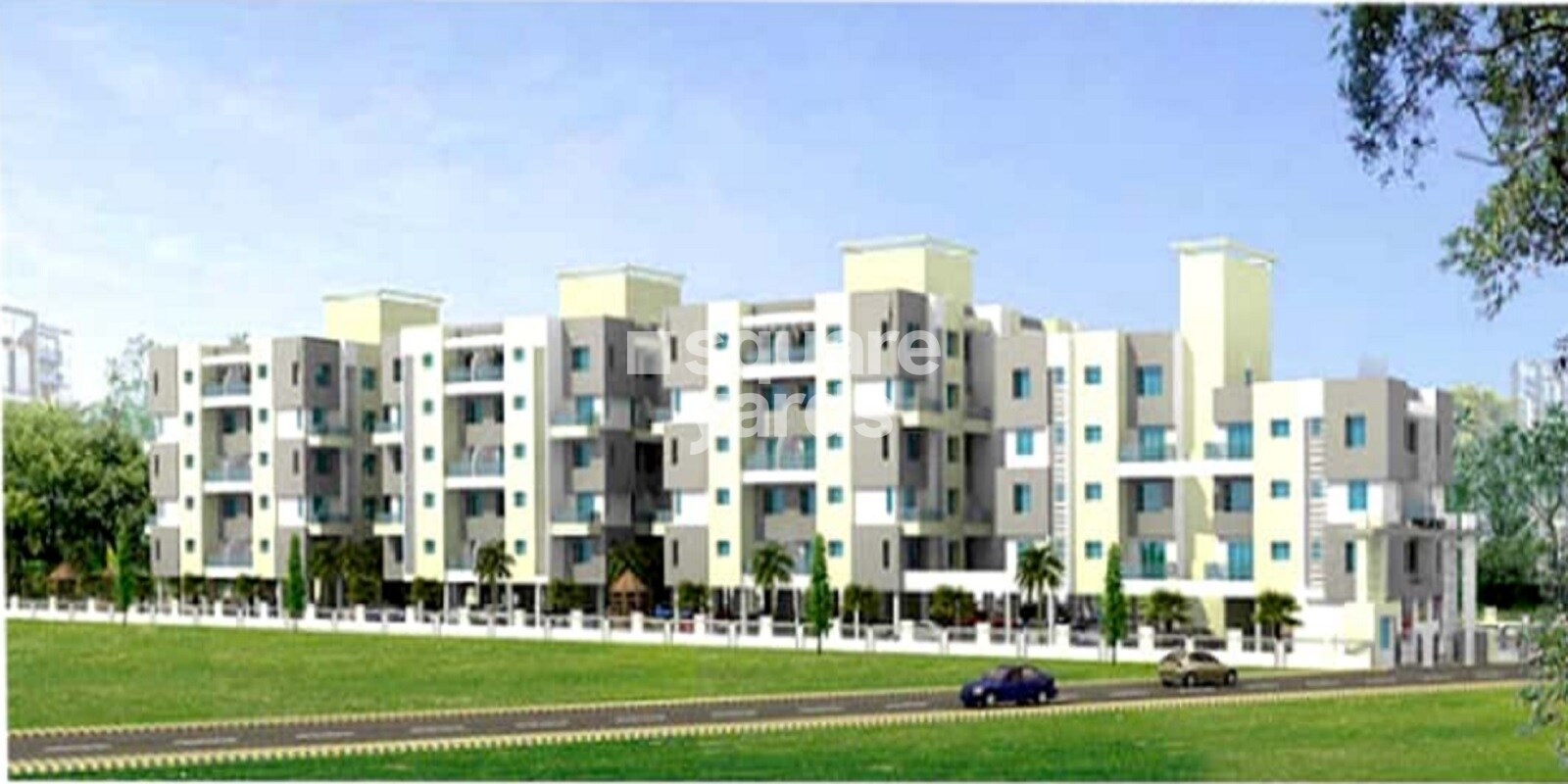 Milestone Sanvi Majesty residential project in Nanekarwadi