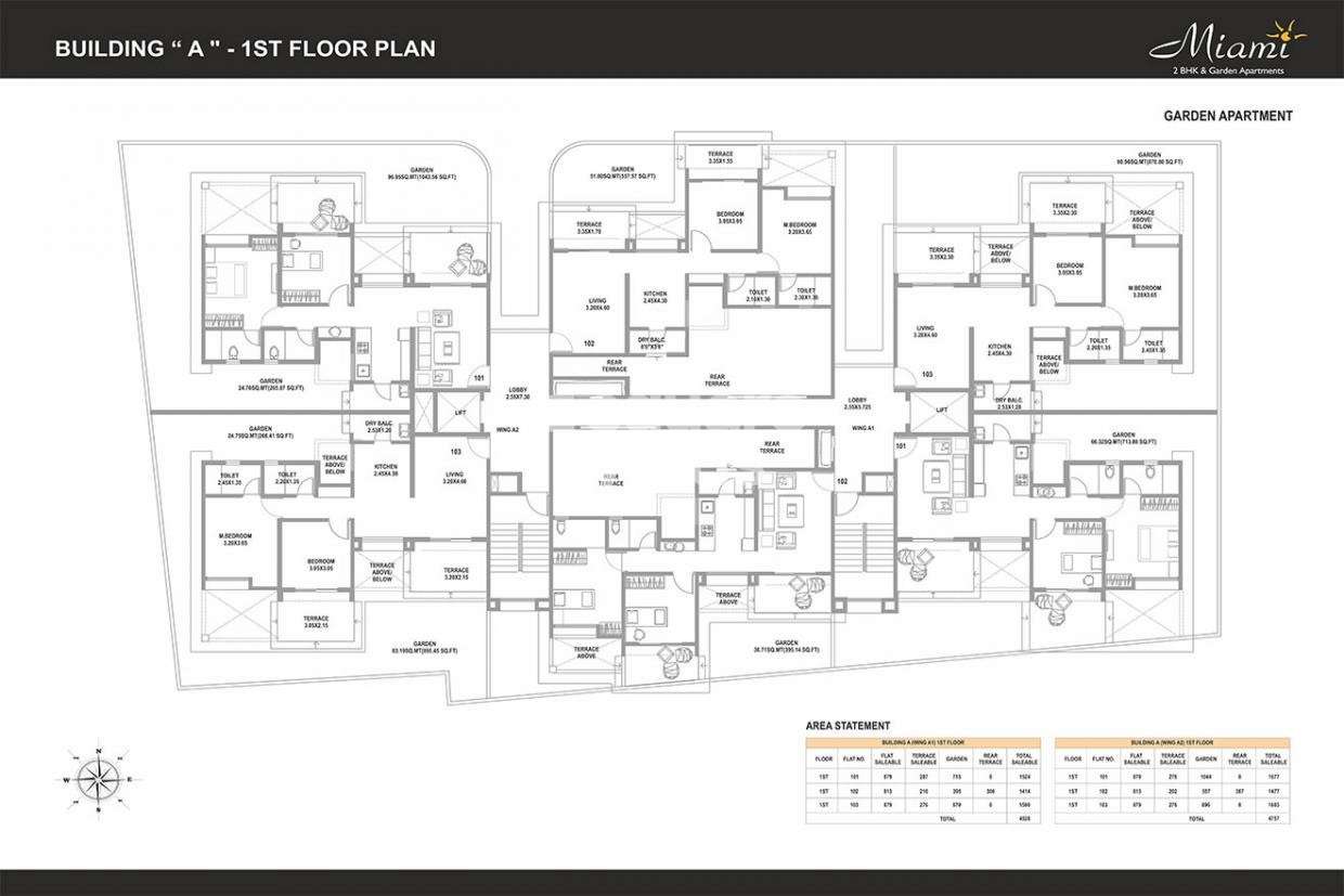 majestique landmark miami project floor plans1 5833