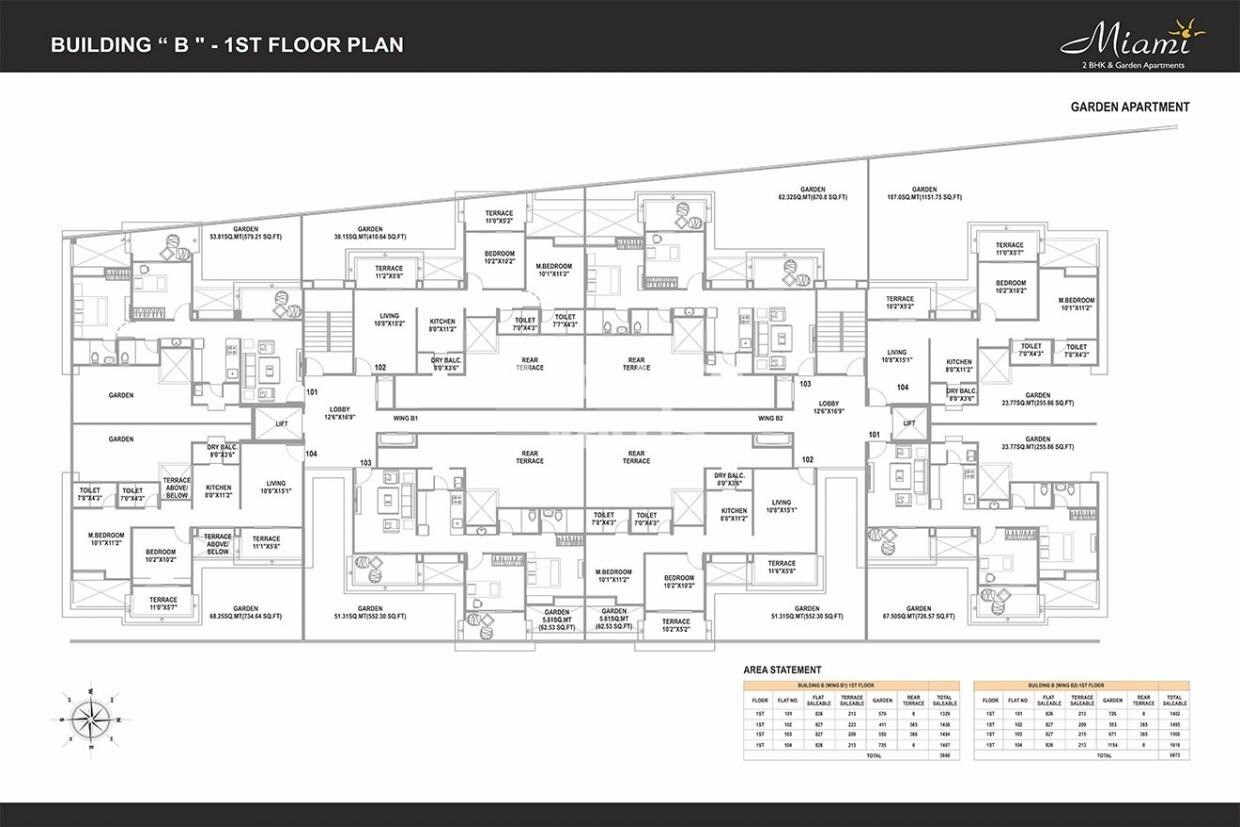Majestique Landmark Miami Floor Plans 6