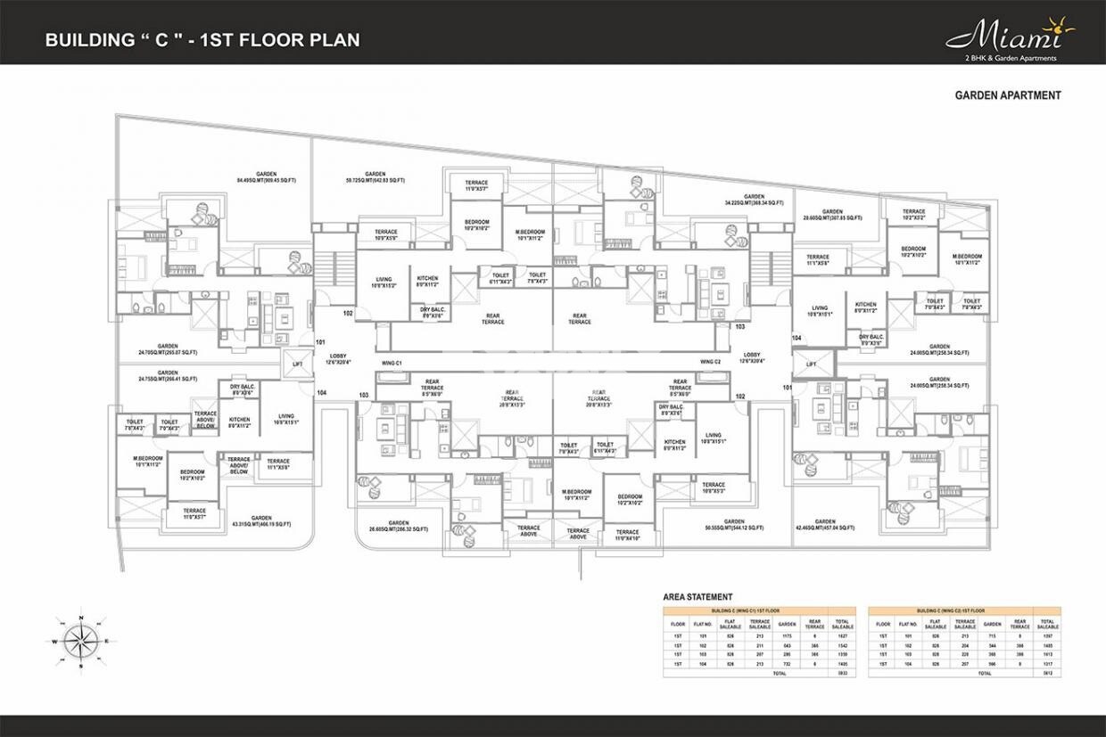Majestique Landmark Miami Floor Plans 9