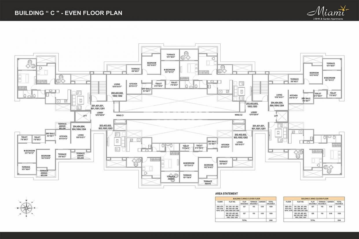 Majestique Landmark Miami Floor Plans 10