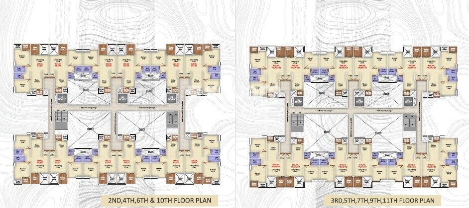 Majestique Memories Floor Plans