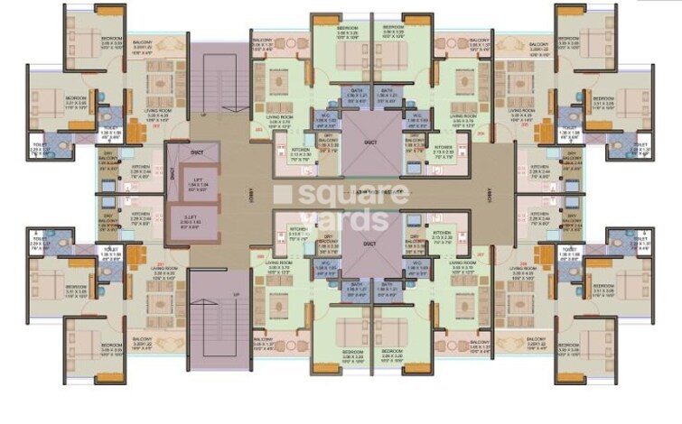 Majestique Mrugavarsha Floor Plans