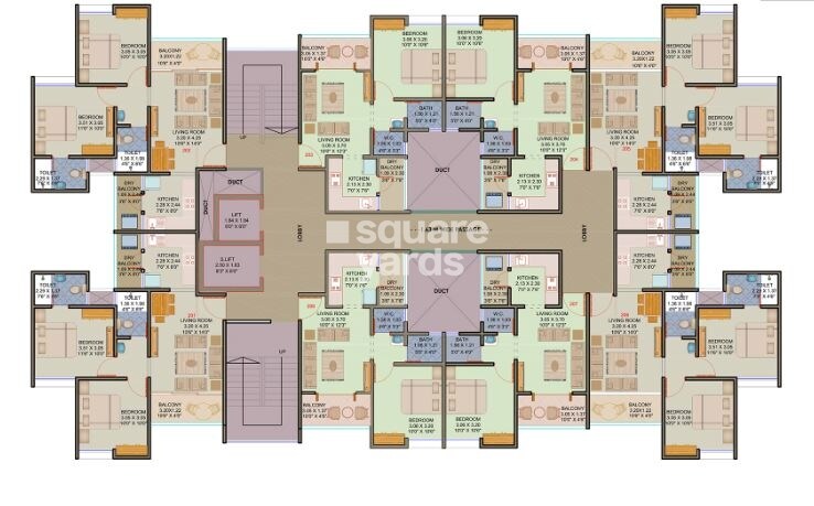 Majestique Mrugavarsha Floor Plans