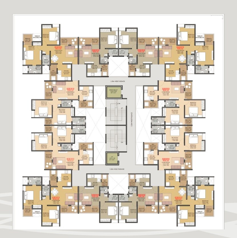 Majestique Nest Building B Floor Plans